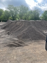 Road base aggregate for construction
