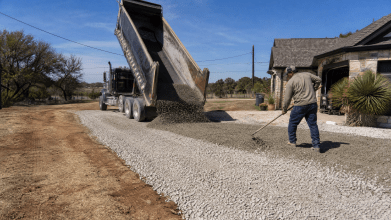 Road Base Delivery in Schertz