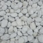 White Marble Landscape Rock