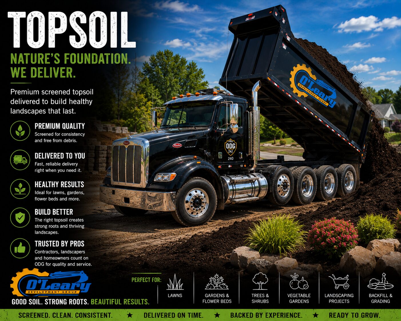 Topsoil Delivery in Leon Valley