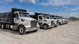 Dump Truck Hauling